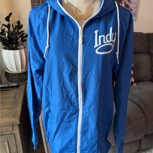 Indy Blue Zip-Up Hoodie